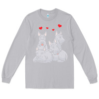 Moon Dust Scottish Terrier Lover Scottish Terrier Dog Aberdeen Terrier Long Sleeve Tee - trangStudio