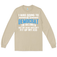 Mushroom i was going to be a democrat for halloween political t shirt t shirt Long Sleeve Tee - StudioElite