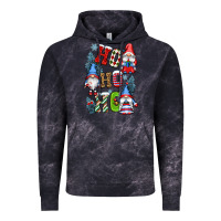 Cloud Black ho ho ho gnomes Vintage Hoodie - CowGirlArtShop