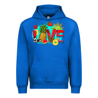 Cobalt love summer fruit and sun Urban Hoodie - AdoDesignShop