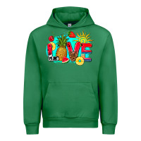 Emerald love summer fruit and sun Urban Hoodie - AdoDesignShop