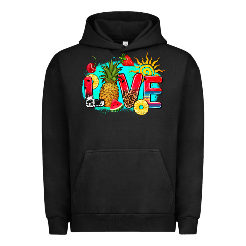 Love Summer Fruit And Sun Urban Hoodie by AdoDesignShop | Teevron