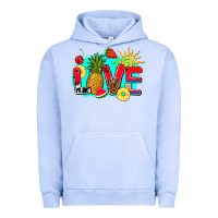 Pigment Grape Ice love summer fruit and sun Urban Hoodie - AdoDesignShop