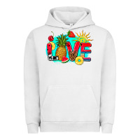 Pigment Lunar Rock love summer fruit and sun Urban Hoodie - AdoDesignShop