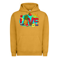 Pigment Peanut Butter love summer fruit and sun Urban Hoodie - AdoDesignShop