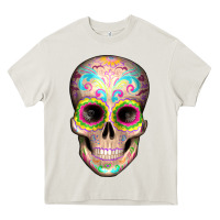 Mexican Skull Heavy Core Tee | Teevron