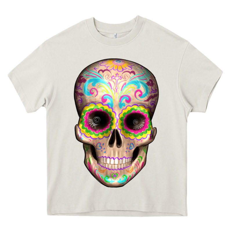 Mexican Skull Heavy Core Tee by Artiststas | Teevron