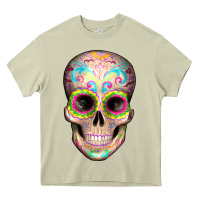 Mossy Mexican Skull Heavy Core Tee - Artiststas
