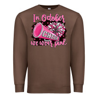 Chestnut in october we wear pink cheer Premium Sweatshirt - BarkalooDesign