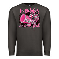 Smoke in october we wear pink cheer Premium Sweatshirt - BarkalooDesign