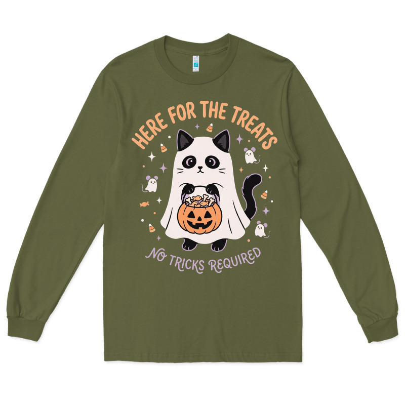 Halloween Cat Costume Long Sleeve Tee by StudioElite | Teevron