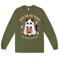 Army Green halloween cat costume Long Sleeve Tee - StudioElite