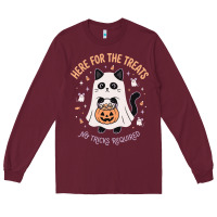 Burgundy halloween cat costume Long Sleeve Tee - StudioElite