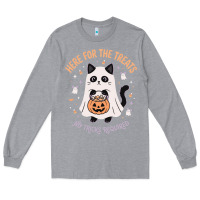 Heather Grey halloween cat costume Long Sleeve Tee - StudioElite