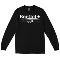 Black West Wing President Bartlet Long Sleeve Tee - StudioElite