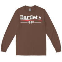 Chestnut West Wing President Bartlet Long Sleeve Tee - StudioElite