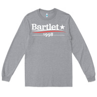 Heather Grey West Wing President Bartlet Long Sleeve Tee - StudioElite