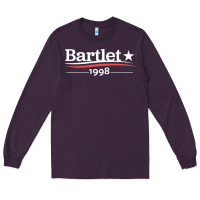 Plum West Wing President Bartlet Long Sleeve Tee - StudioElite