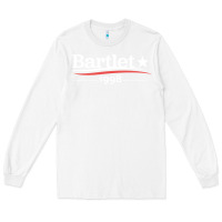 White West Wing President Bartlet Long Sleeve Tee - StudioElite