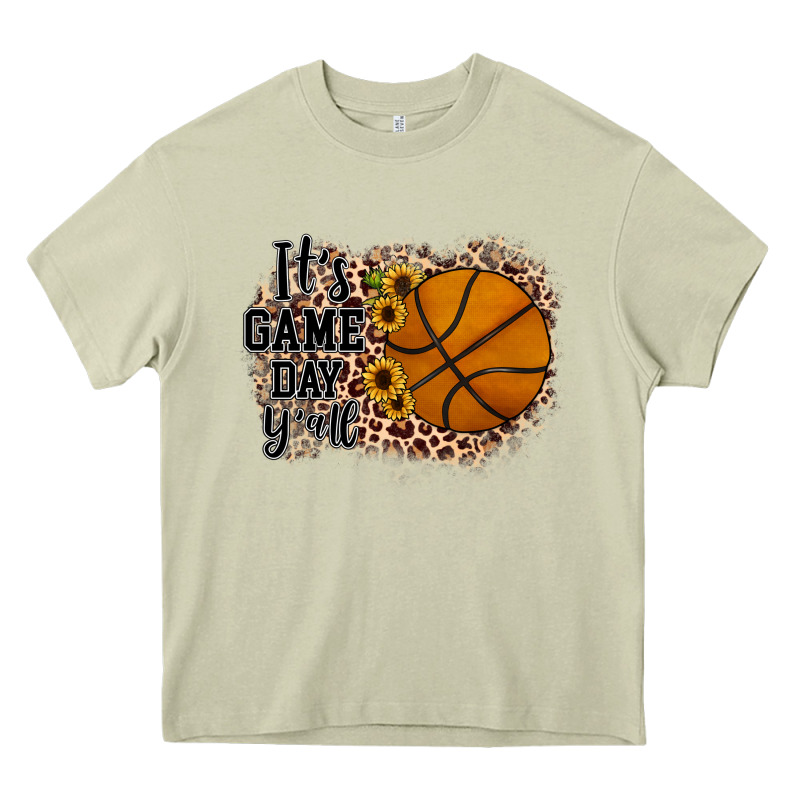 It's Game Day Y'all Basketball Heavy Core Tee by JahusDesignShop | Teevron