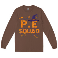 Chestnut pe squad witch halloween pe teacher matching Long Sleeve Tee - trangStudio