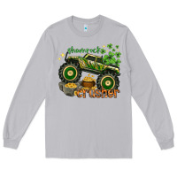 Moon Dust shamrock crusher st. patrick's day Long Sleeve Tee - HowdyJamesFarm