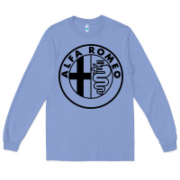 Colony Blue alfa racing big Long Sleeve Tee - PixelFlow