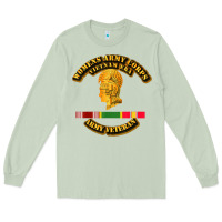 Matcha Womens Army Corps Vietnam Era Veteran Mother Day Gift Long Sleeve Tee - trangStudio