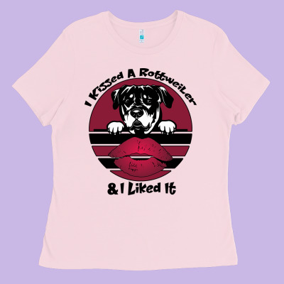 I Kissed A Dog And I Like It Ladies Tee Designed By Bettercallsaul