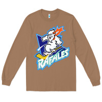 Toasted Coconut Quebec Rafales Long Sleeve Tee - PixelFlow