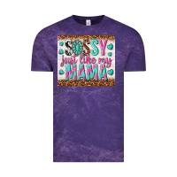 Cloud Purple sassy just like my mama Vintage Tee - TumblerDesignByShophia