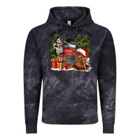Cloud Black dear santa just send cows Vintage Hoodie - CowGirlArtShop