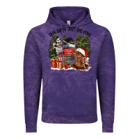Cloud Purple dear santa just send cows Vintage Hoodie - CowGirlArtShop