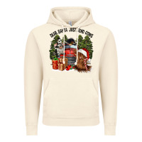 Vintage Artic dear santa just send cows Vintage Hoodie - CowGirlArtShop