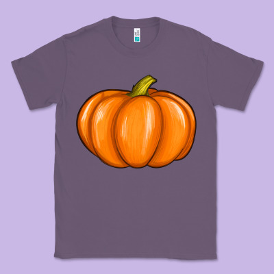 Pumpkin Classic Tee Designed By Texasbilliewilder