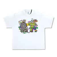 White respiratory therapist mardi gras Urban Heavy Tee - CowGirlArtShop