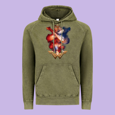 Wonder Woman Movie Arms Crossed T Shirt Vintage Hoodie Designed By Inspiradesign