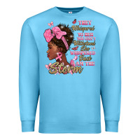 Ocean Blue they whispered to hear you cant withstand the stor Premium Sweatshirt - BarkalooDesign