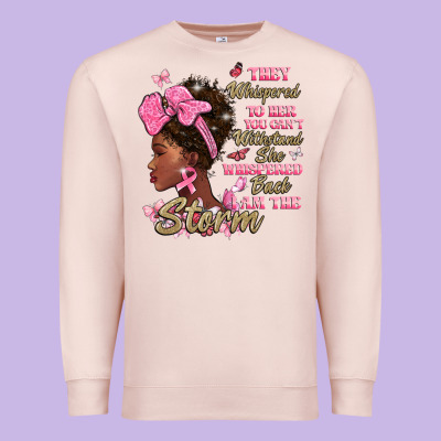 They Whispered To Hear You Cant Withstand The Stor Premium Sweatshirt Designed By Barkaloodesign