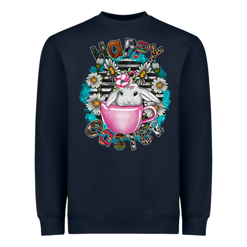 Happy Easter Heavyweight Sweatshirt by CowhideDigitalArt | Teevron