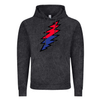 Vintage Black Lazy Lightning Bolt Vintage Hoodie - InspiraDesign