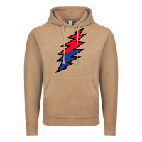 Vintage Coffee Lazy Lightning Bolt Vintage Hoodie - InspiraDesign