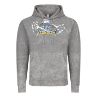Cloud Rock Megadeath caught Vintage Hoodie - InspiraDesign