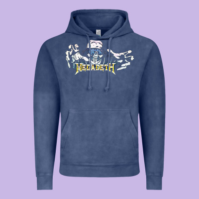 Megadeath Caught Vintage Hoodie Designed By Inspiradesign