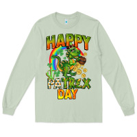 Matcha Happy St. Patrex Day Long Sleeve Tee - CowGirlArtShop