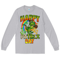 Moon Dust Happy St. Patrex Day Long Sleeve Tee - CowGirlArtShop
