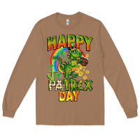 Toasted Coconut Happy St. Patrex Day Long Sleeve Tee - CowGirlArtShop