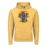Vintage Mustard funny retro sunset eff you see kay why oh you cat lovers t shirt Vintage Hoodie - ArtChic