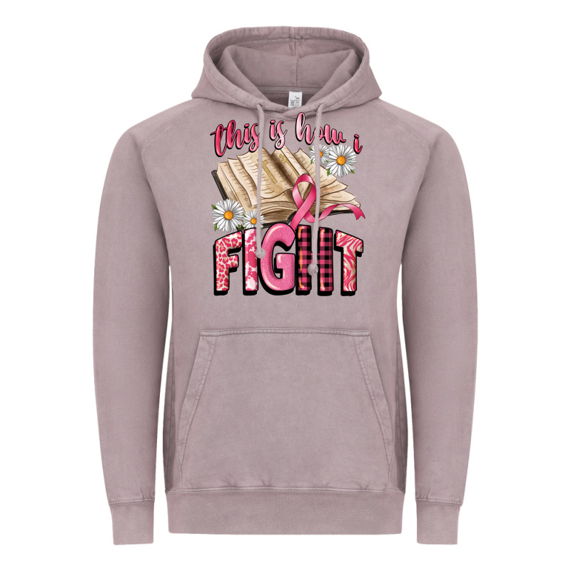 This Is How I Fight Vintage Hoodie by CowGirlArtShop | Teevron