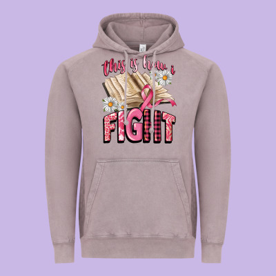 This Is How I Fight Vintage Hoodie Designed By Cowgirlartshop